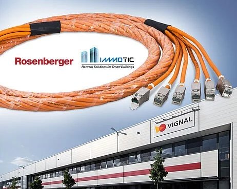 Rosenberger OSI installiert hochleistungsf&auml;hige Netzwerkinfrastruktur f&uuml;r die Vignal Group in Corbas